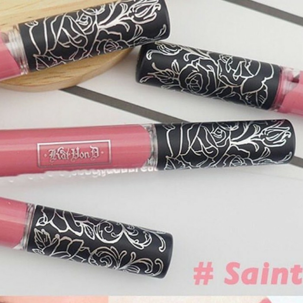 🧚♀️SAINT Kat Von D MINI DISCONTINUED Liquid Lipstick NWOBOX - Picture 6 of 10